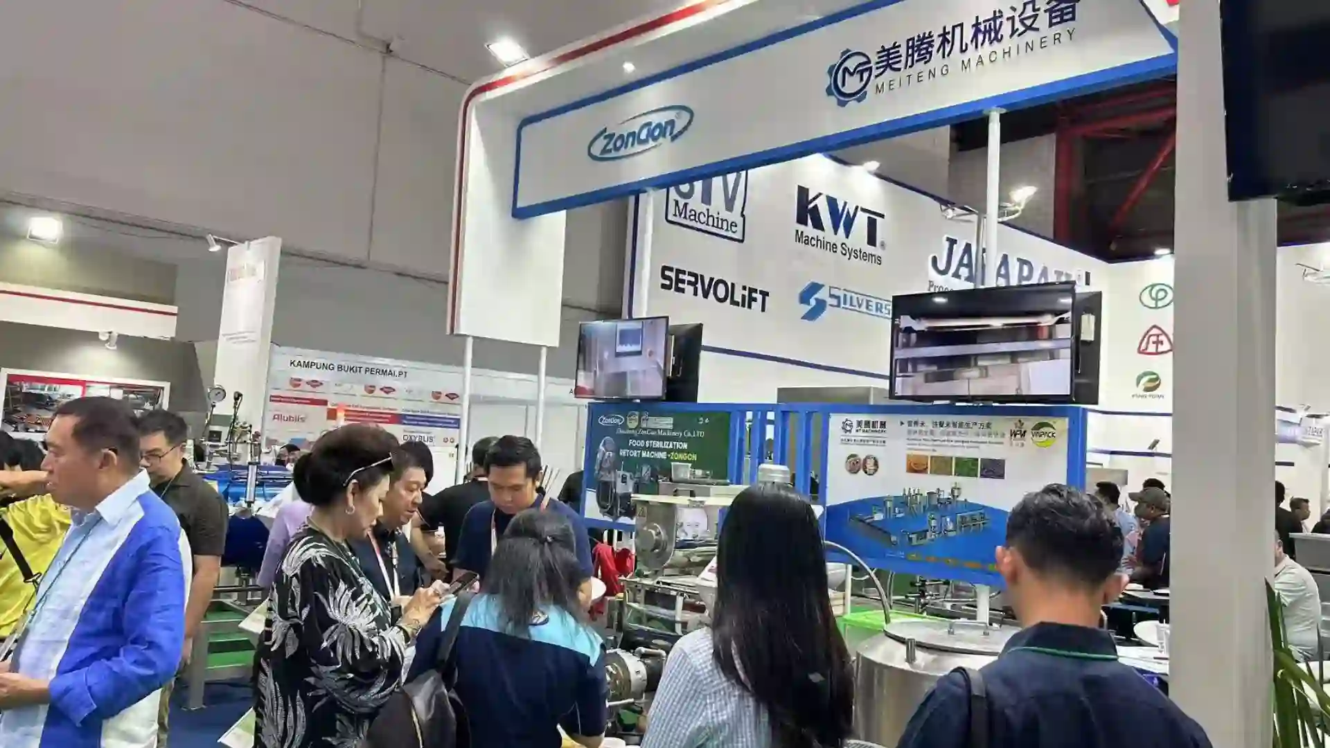 Meiteng Machinery Exhibition Booth